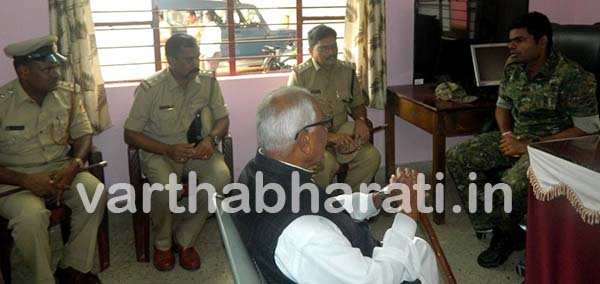 ಸಿಸಿ ಕ್ಯಾಮರಾ ಅಳವಡಿಕೆಯಿಂದ ಅಪರಾಧ ತಡೆಗಟ್ಟಲು ಸಾದ್ಯ: ಎಸ್‌ಪಿ ಅಣ್ಣಾಮಲೈ